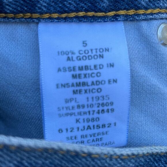 Vintage Y2K DIY up cycled distressed patch flare leg jeans small - Picture 8 of 8